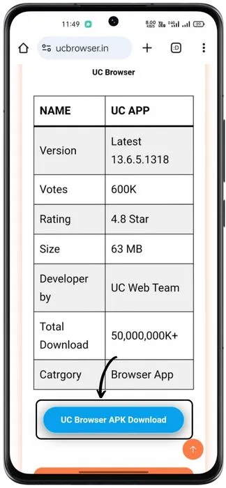 UC Browser APK Download free for android