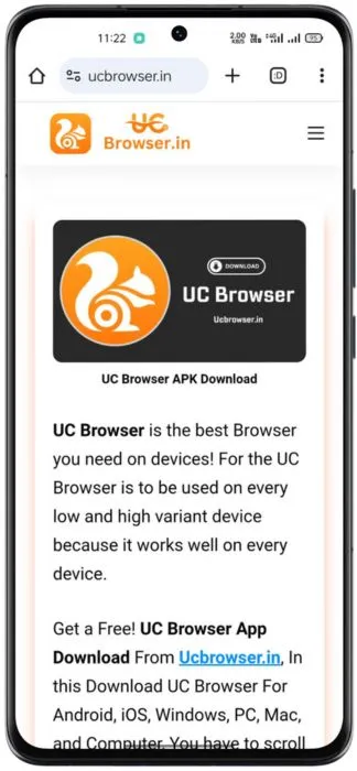 UC Browser APK Download free