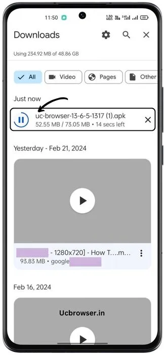 UC Browser APK Download for android